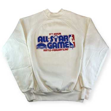 Vintage Vintage 1987 NBA All Star Game Seattle Cr… - image 1