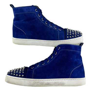 Christian Louboutin Louis cloth high trainers - image 1