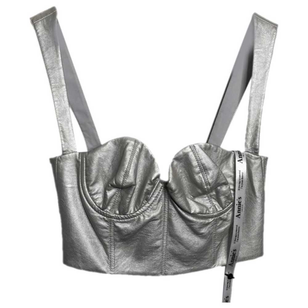 Silvia Astore Vegan leather corset - image 1