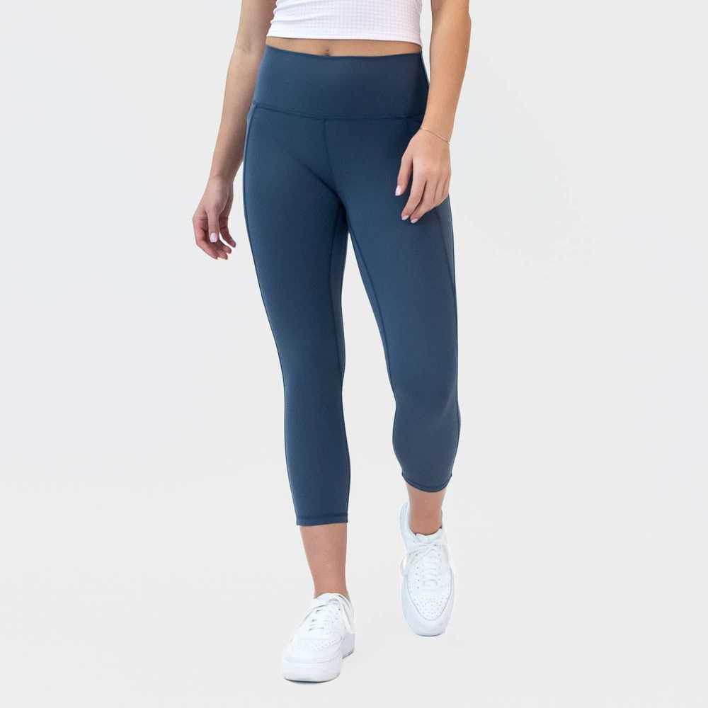 Senita Athletics Skin Shakti Capris - Light Navy - image 1