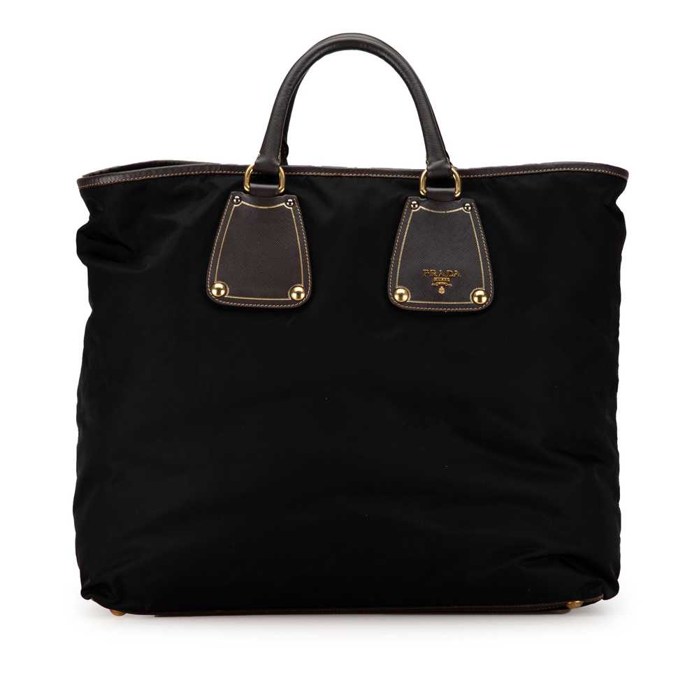 Black Prada Tessuto Satchel - image 1