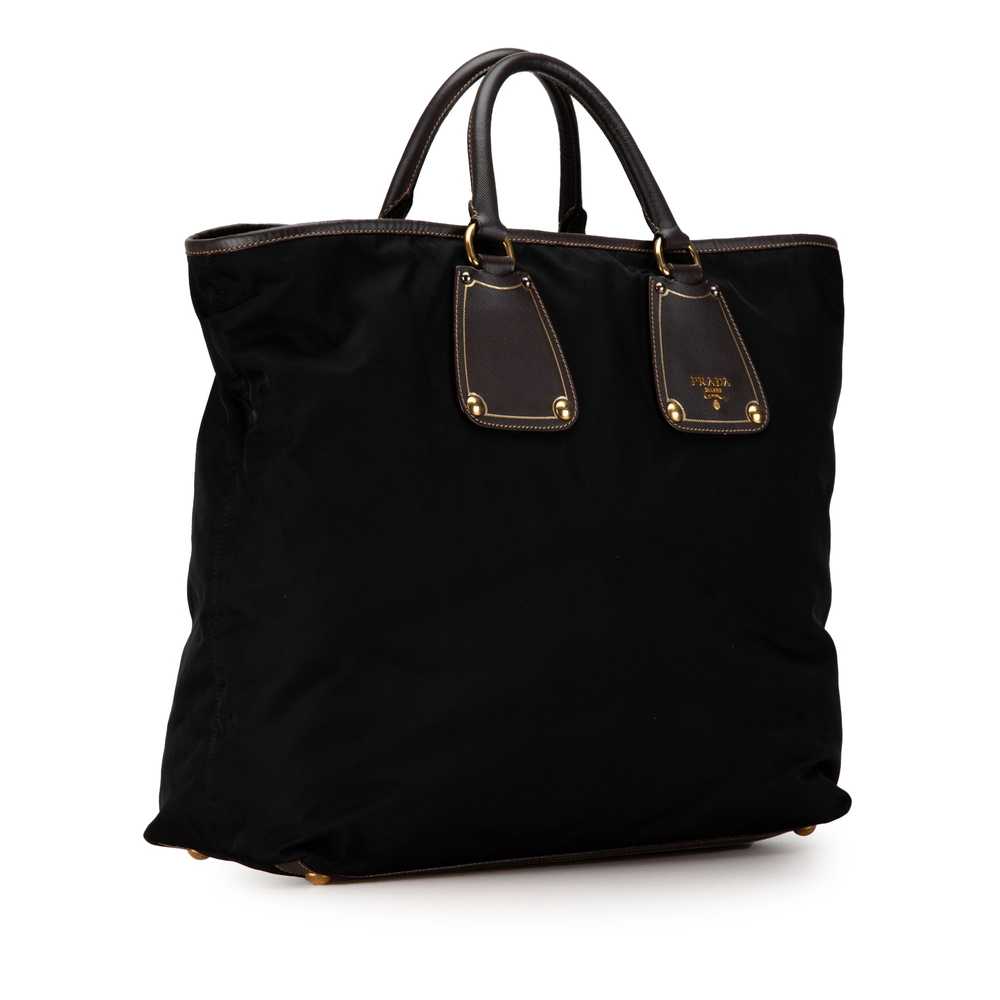 Black Prada Tessuto Satchel - image 2