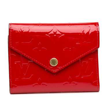 Red Louis Vuitton Monogram Vernis Victorine Small… - image 1