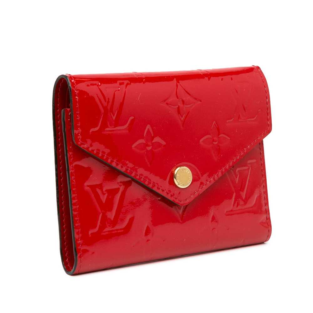 Red Louis Vuitton Monogram Vernis Victorine Small… - image 2