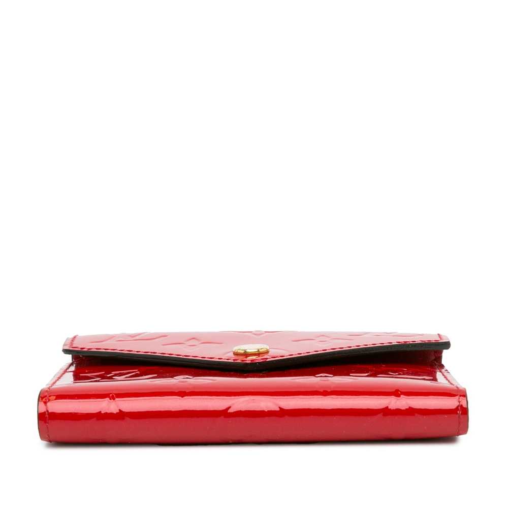 Red Louis Vuitton Monogram Vernis Victorine Small… - image 5