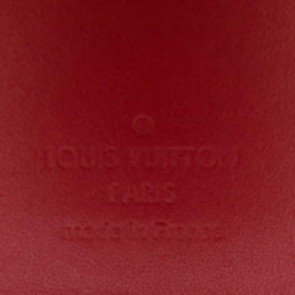 Red Louis Vuitton Monogram Vernis Victorine Small… - image 7