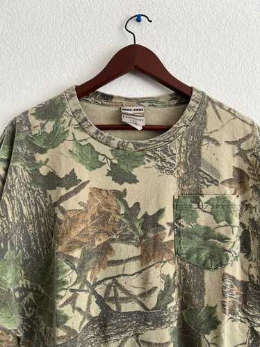 Blank × Vintage 90s Jerzees RealTree Light-Camo Hu