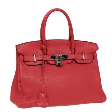 HERMES Birkin 30 Hand Bag Taurillon Clemence Leath