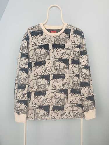 Supreme 2017 Akira Syringe Jacquard L/S Shirt Top 