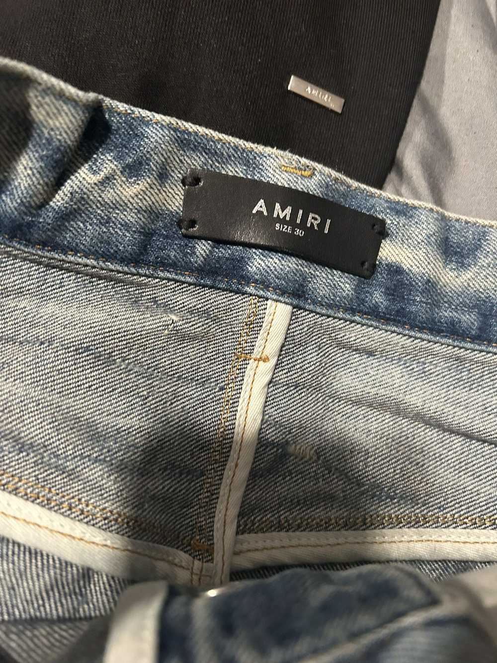 Amiri Amiri Tiger Varsity Straight Jeans - image 3