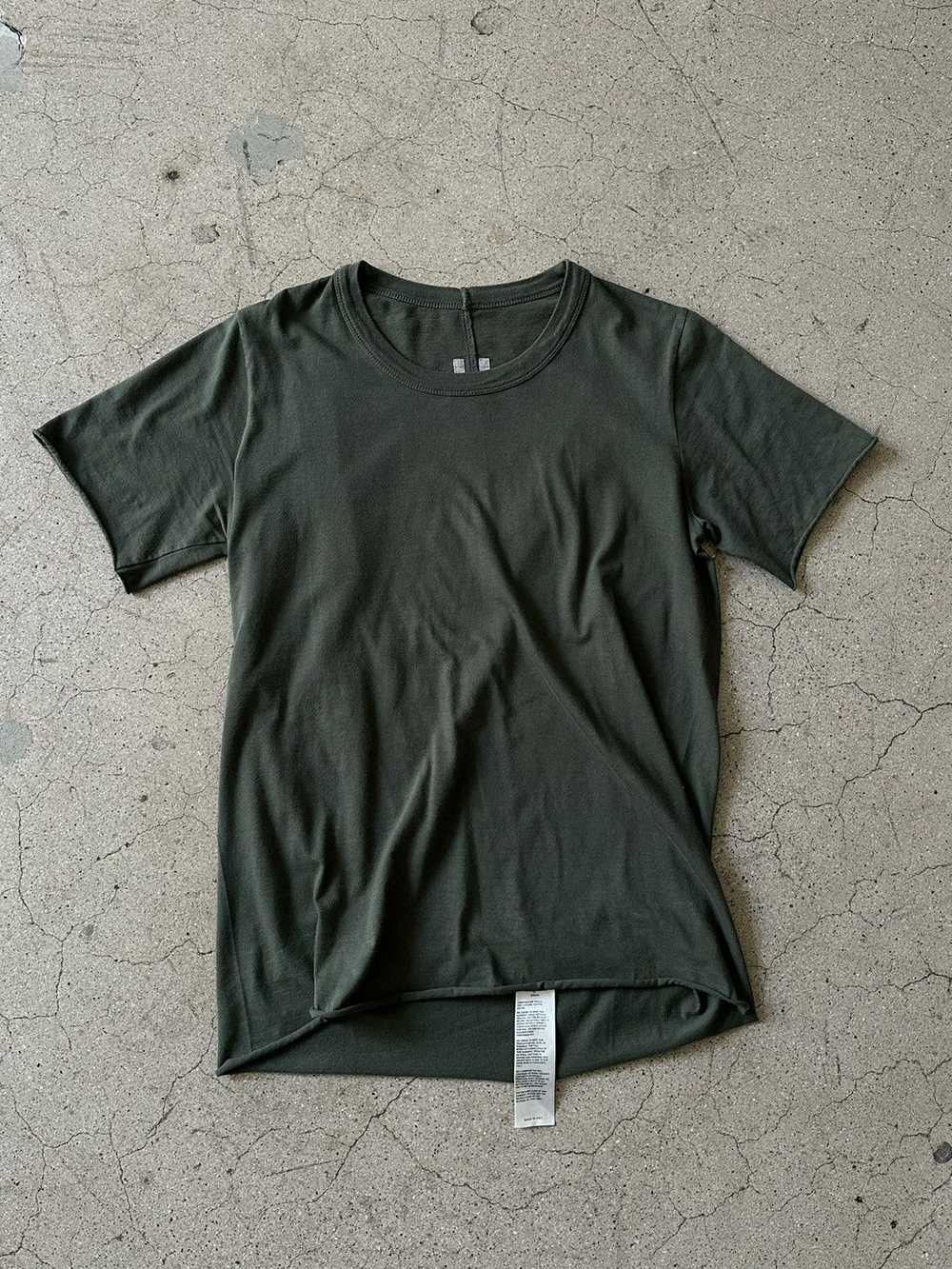 Rick Owens Rick Owens Olive Gethsmane FW21 T-shirt - image 1