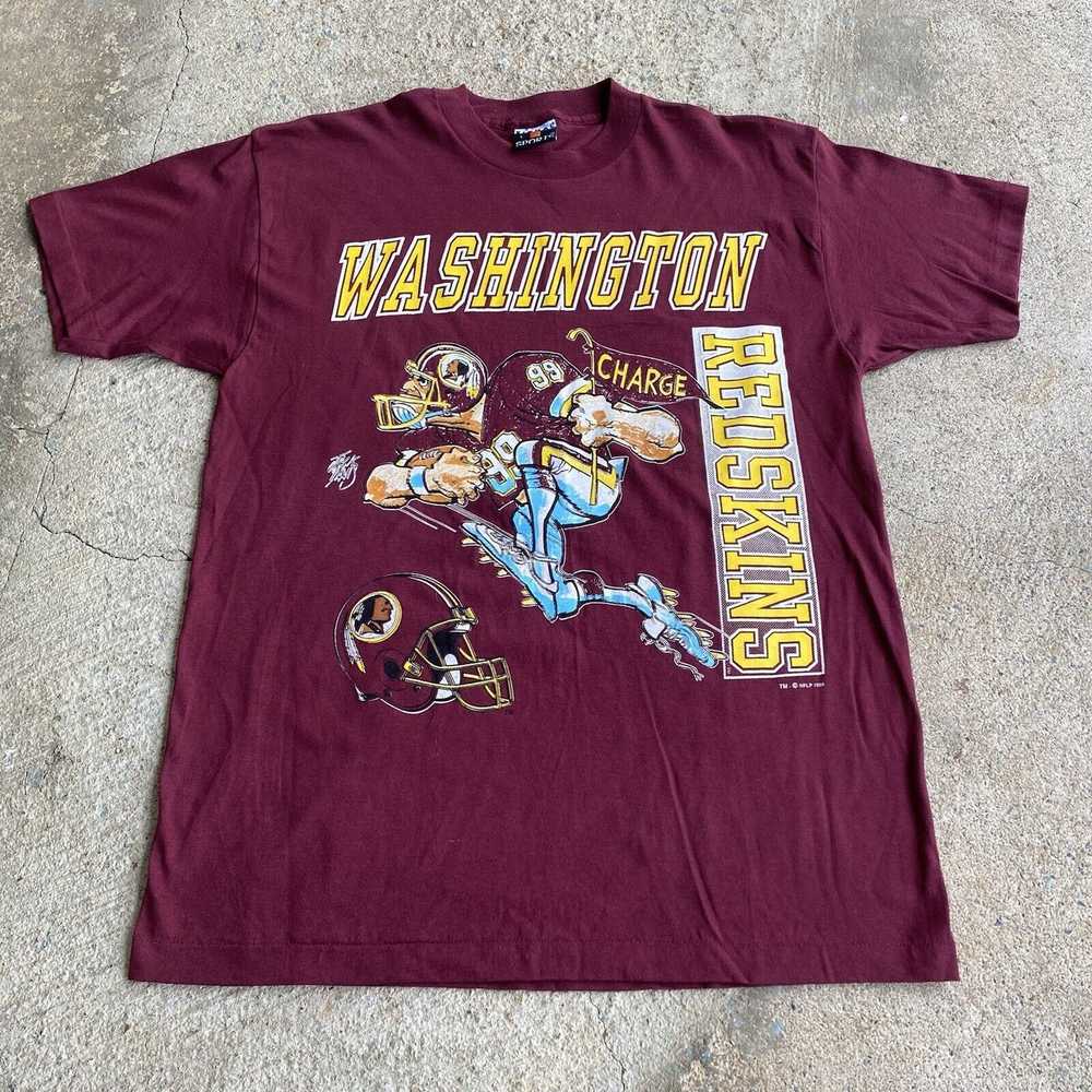 Vintage Vintage 80s Washington Redskins Short Sle… - image 2