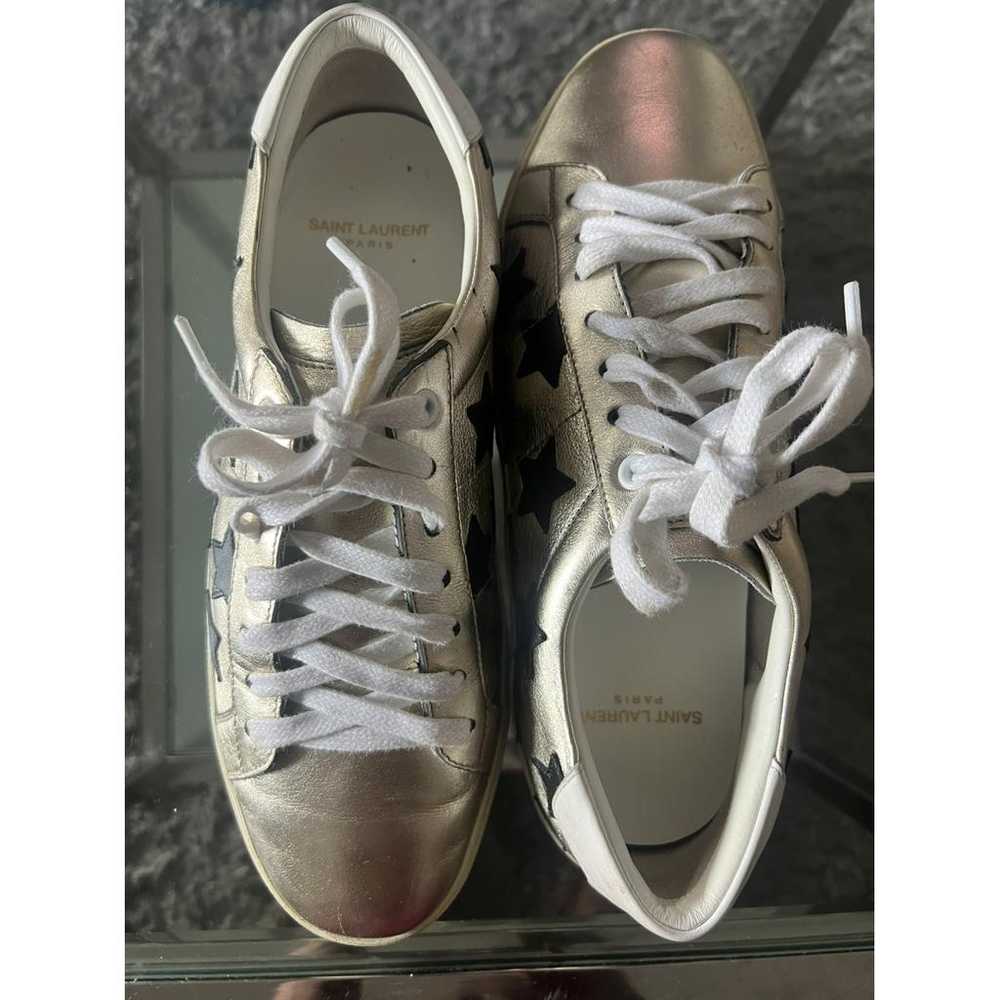 Saint Laurent Glitter lace ups - image 5