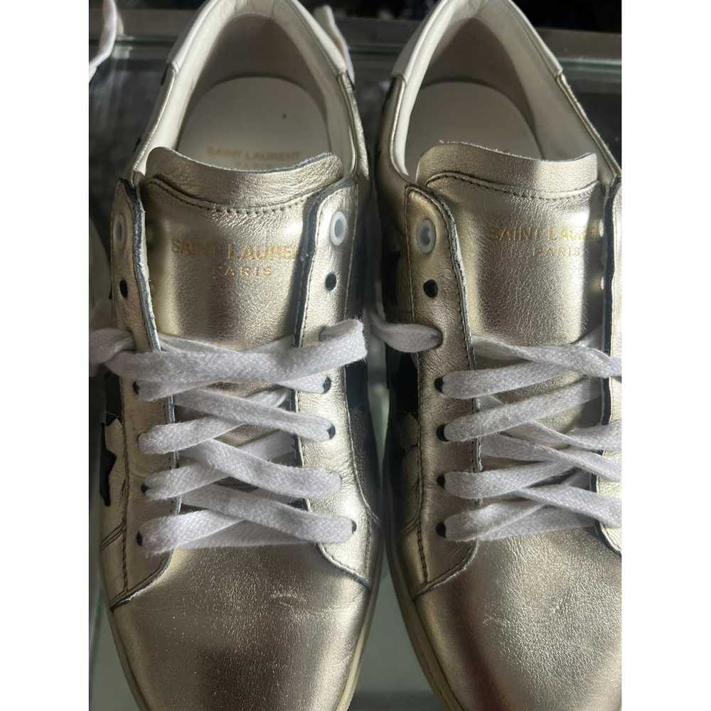 Saint Laurent Glitter lace ups - image 7