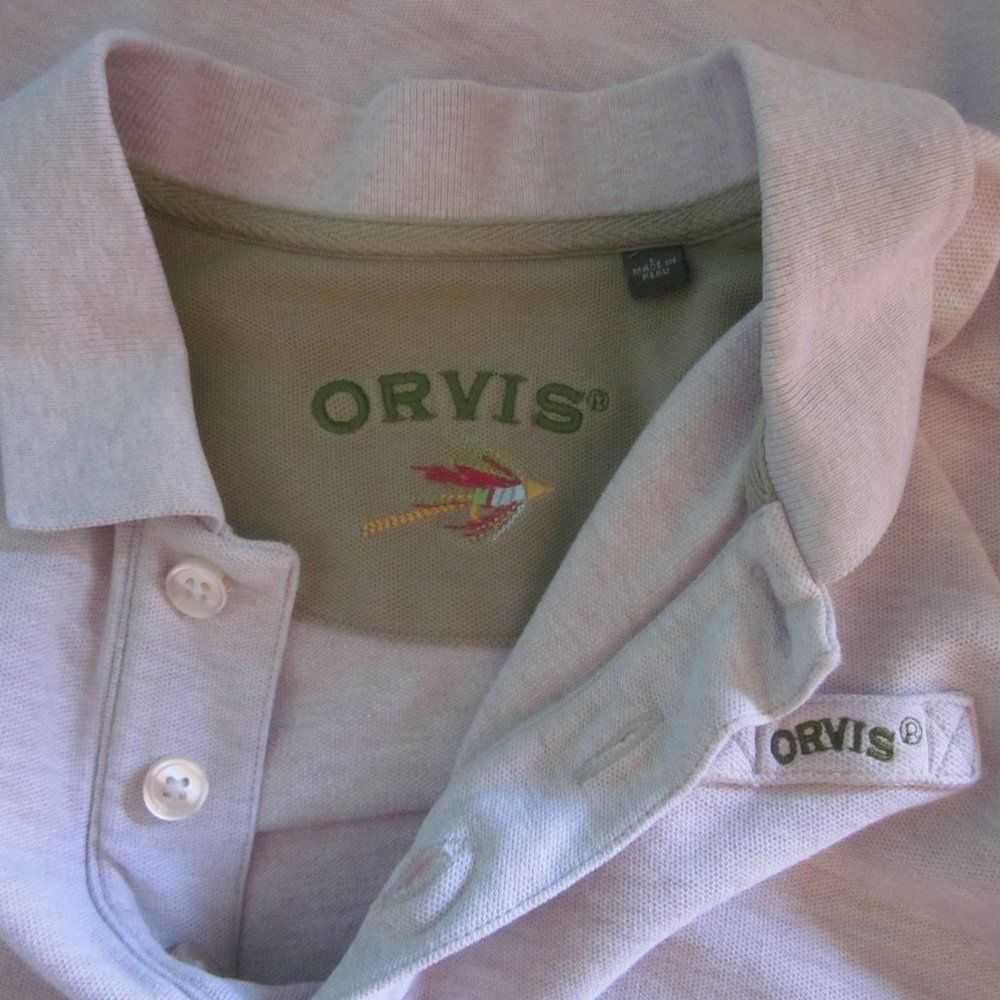 Orvis Orvis Signature Men’s Polo Shirt Size L in … - image 4