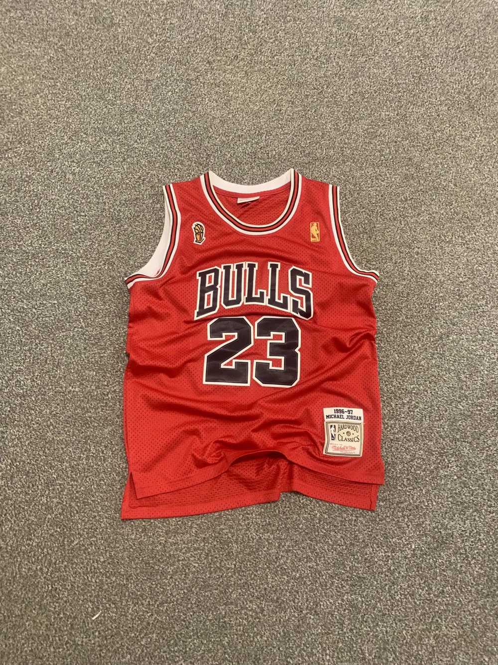 Mitchell & Ness × NBA Mitchell and Ness 1996 Chic… - image 1