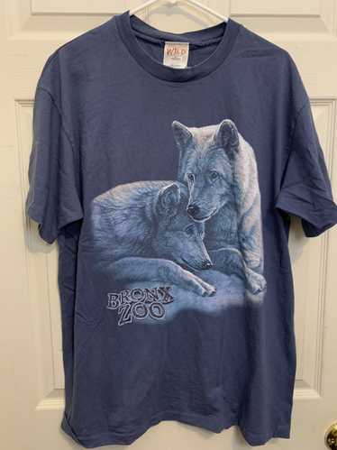 Vintage × Zoo York Vintage Bronx Zoo Wolves Tshirt