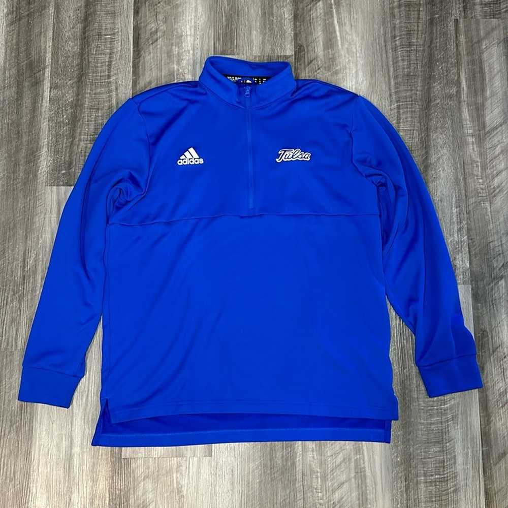 Adidas Tulsa Golden Hurricane Adidas Quarter Zip … - image 2