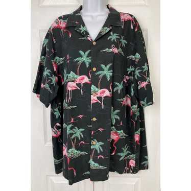 Paradise Found VTG Paradise Found Pink Flamingo Ha