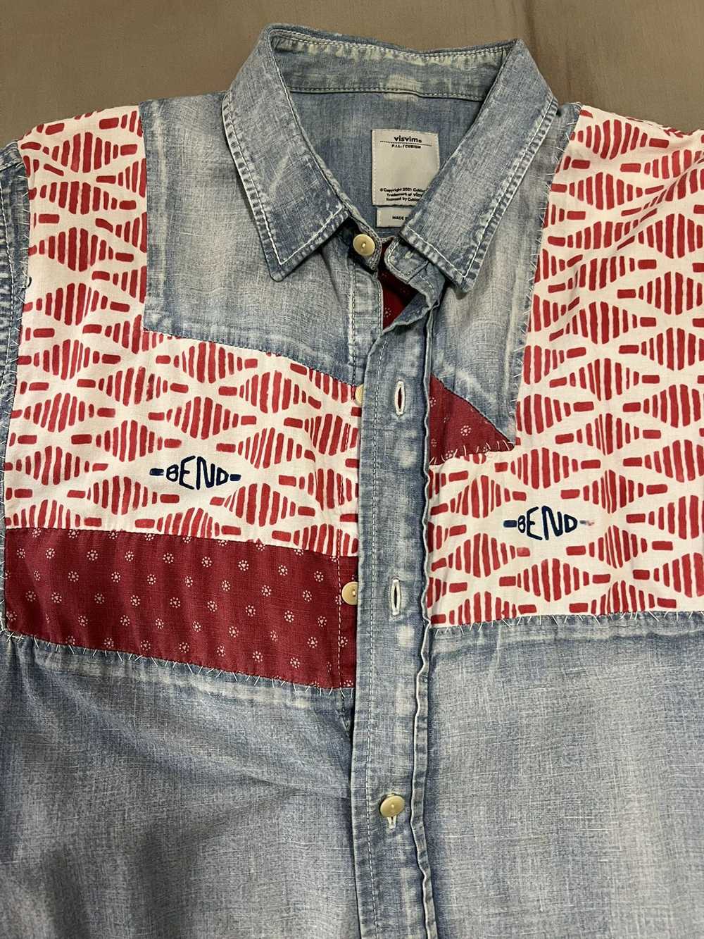 Visvim visvim patchwork Patchwork shirt - image 2