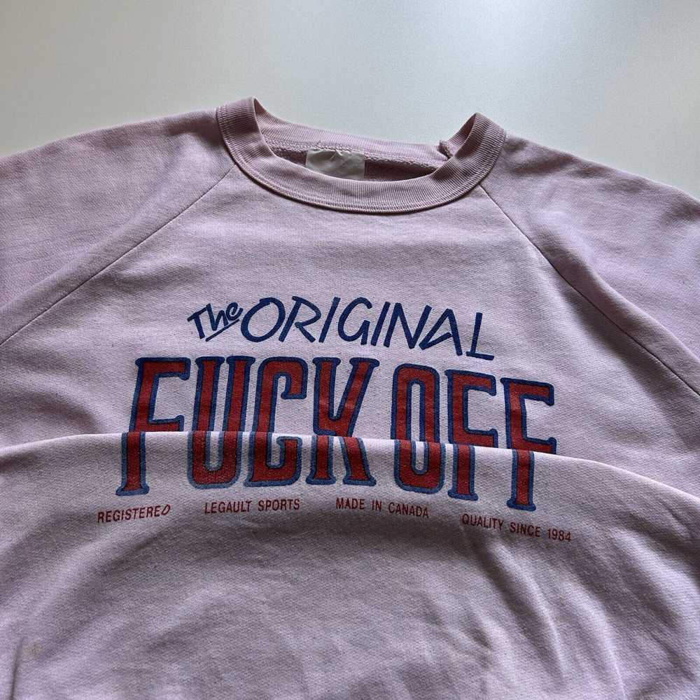 Art × Vintage Vintage 1990s Fuck Off Adult Humor … - image 3