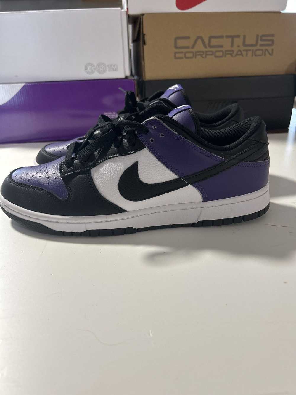 Nike Purple dunk low - image 2