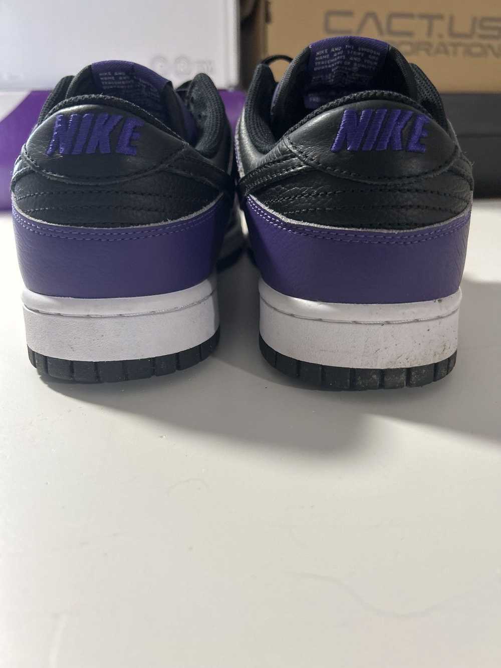 Nike Purple dunk low - image 3