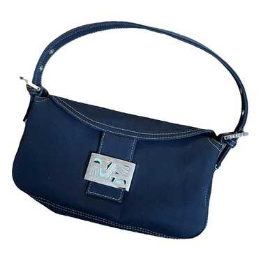 Fendi Baguette cloth handbag - image 1