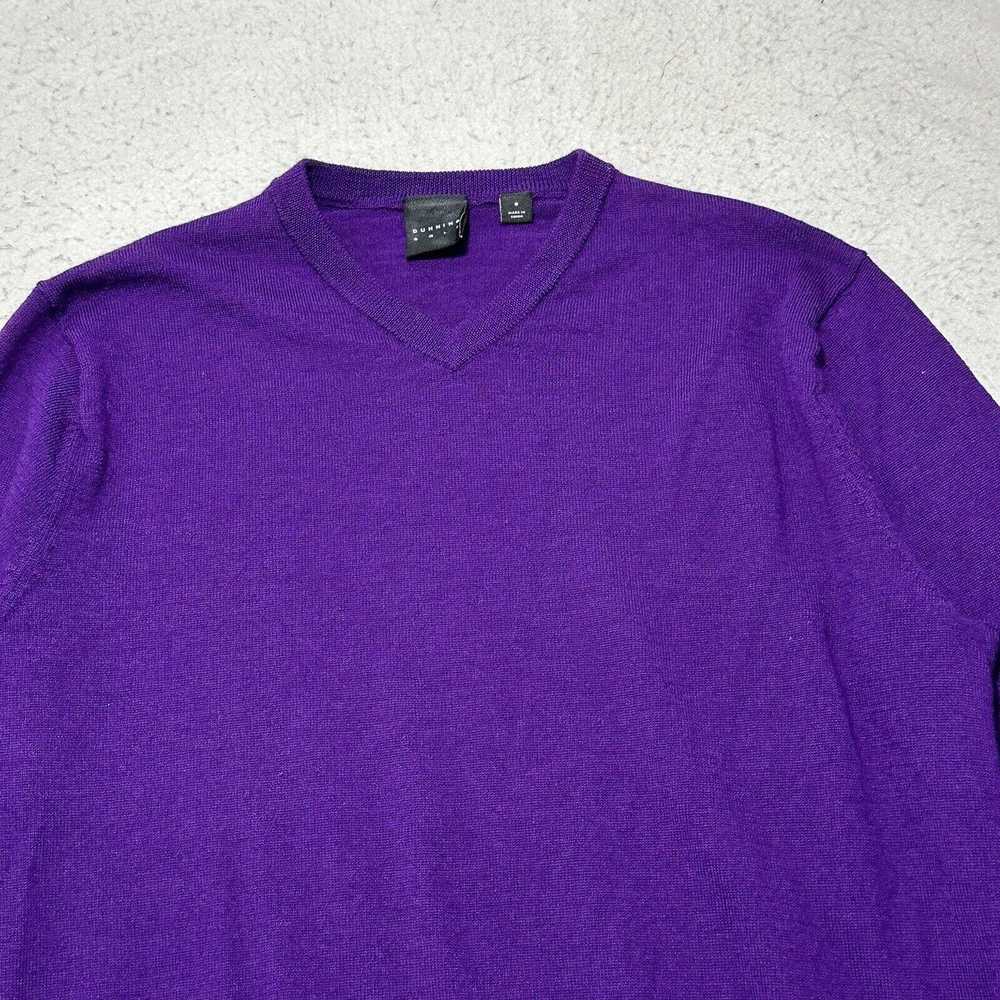 Other Dunning Golf Small Merino Wool V-Neck Purpl… - image 2