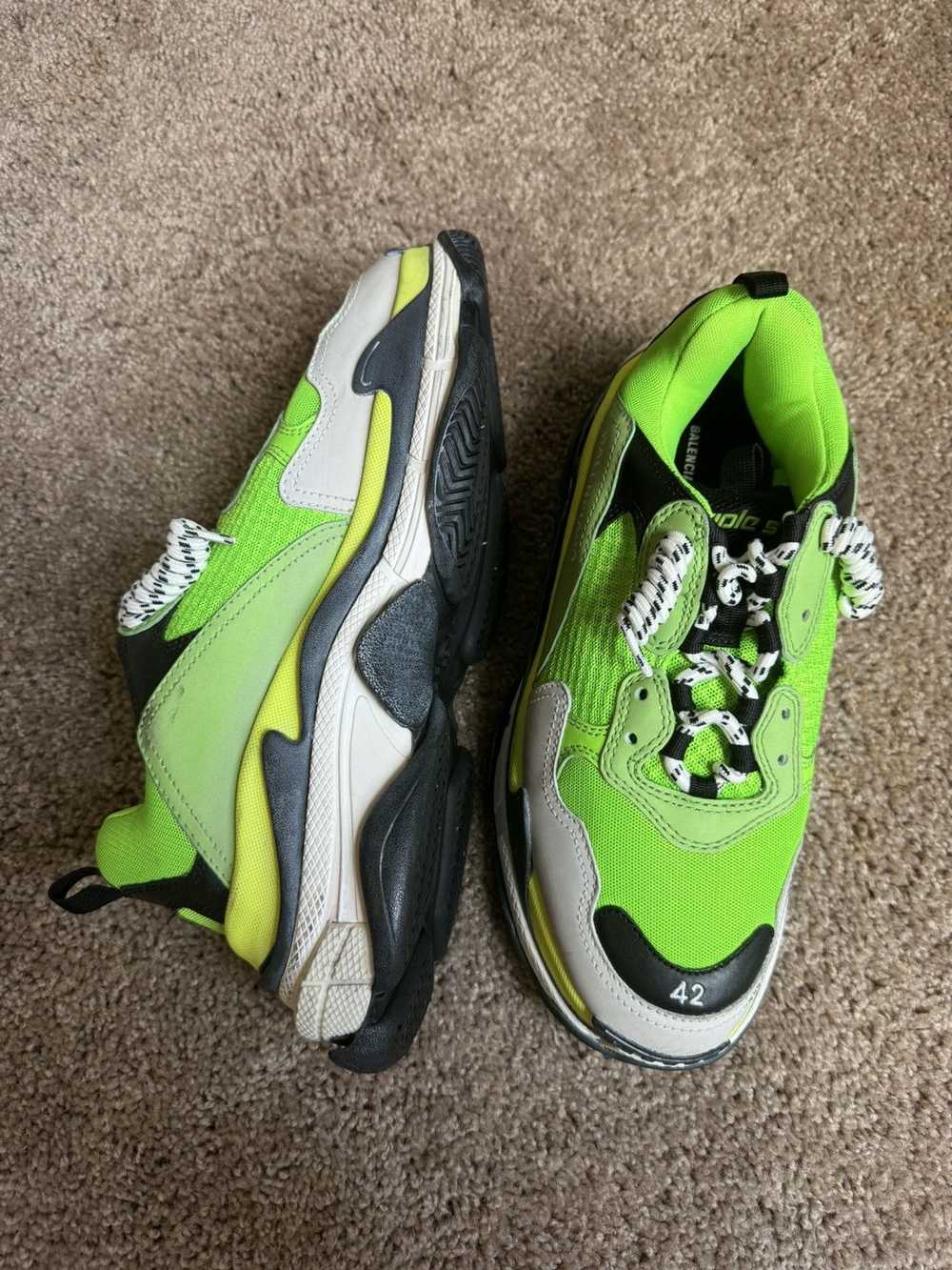 Balenciaga Balenciaga Triple S Green - image 3