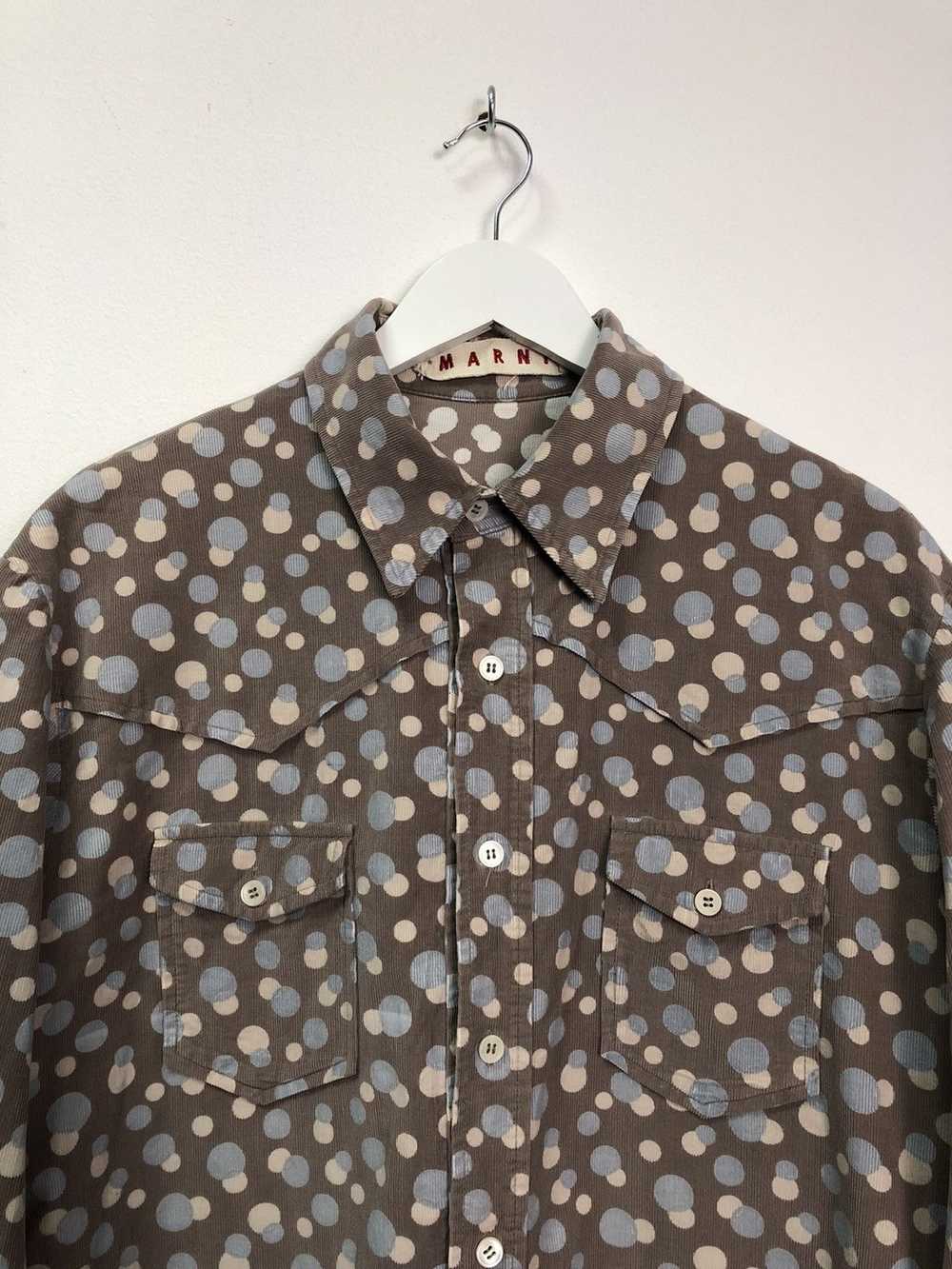 Luxury × Marni Rare MARNI velvet shirt - image 3