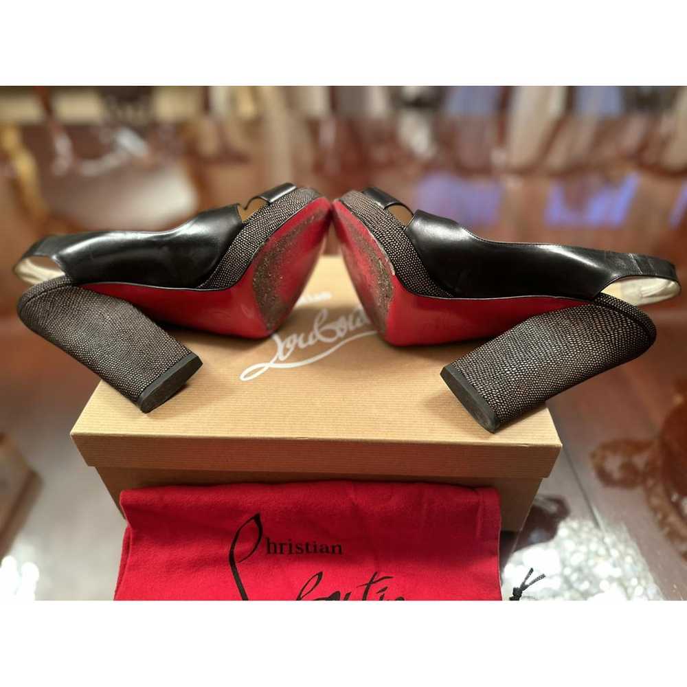 Christian Louboutin Leather heels - image 4