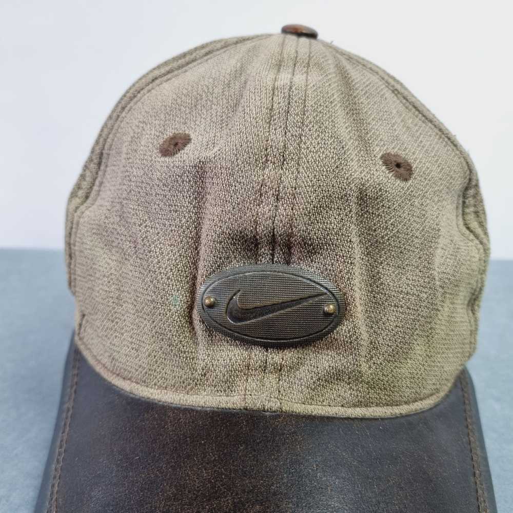 Nike × Vintage 90s NIKE Golf Leather/Cotton Cap w… - image 6