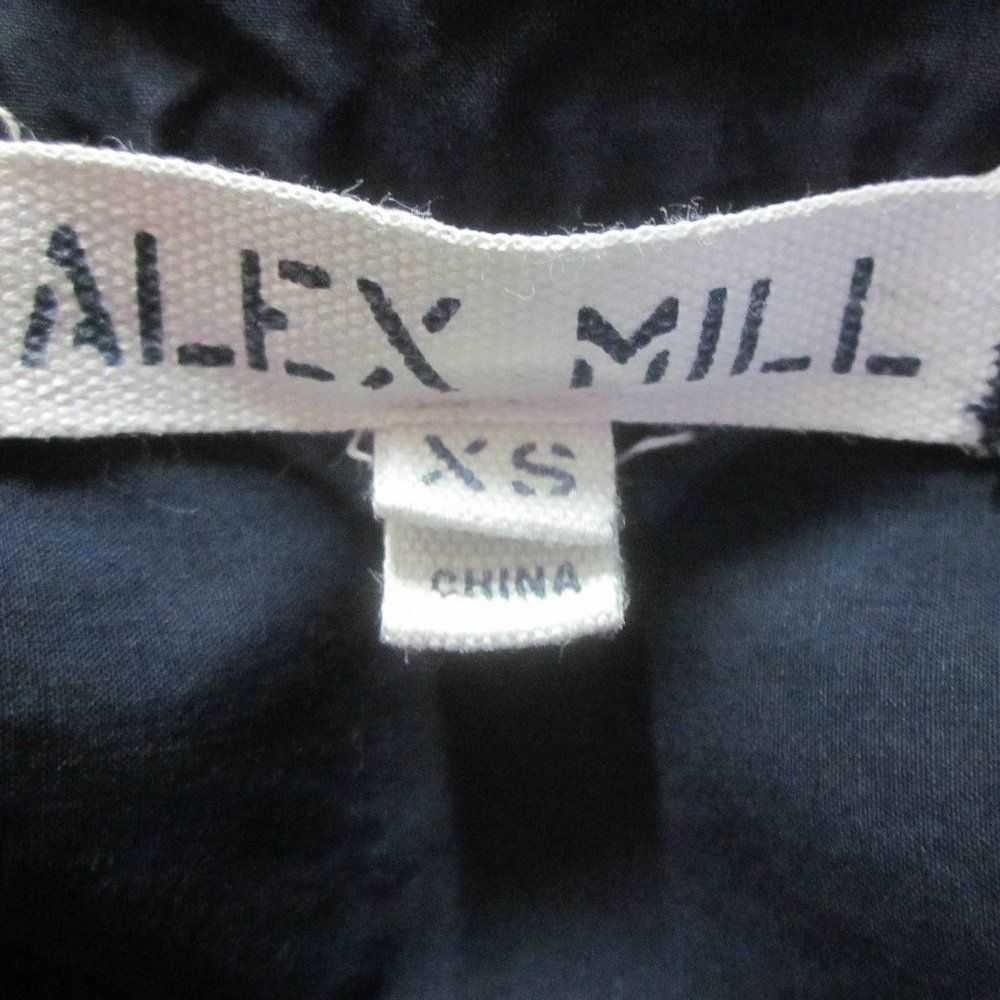 Alex Mill Alex Mill Navy Blue Long Sleeve Cotton … - image 3