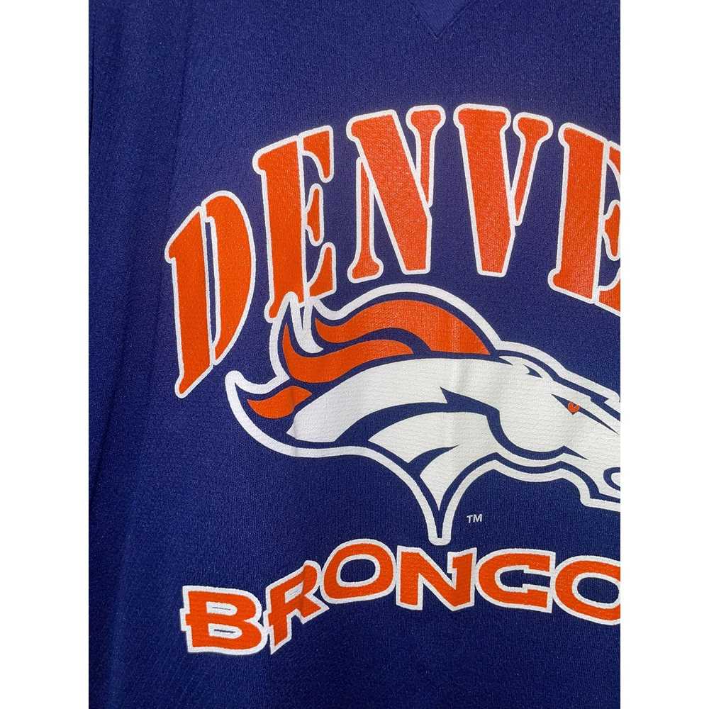 NFL 1998 NFL Denver Broncos #30 Davis Blue Jersey… - image 2