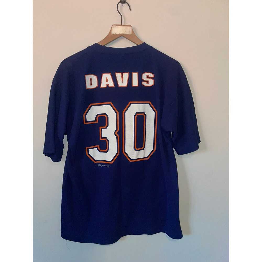 NFL 1998 NFL Denver Broncos #30 Davis Blue Jersey… - image 6