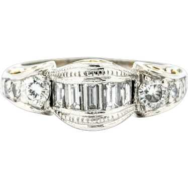 Stunning Tacori Diamond Bridal Fashion Ring in 18k