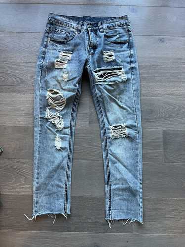 Young And Reckless Y&R denim distressed jeans