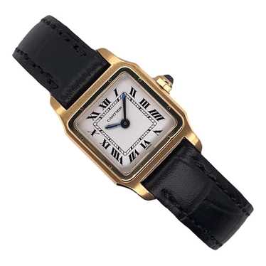 Cartier Santos Dumont yellow gold watch - image 1