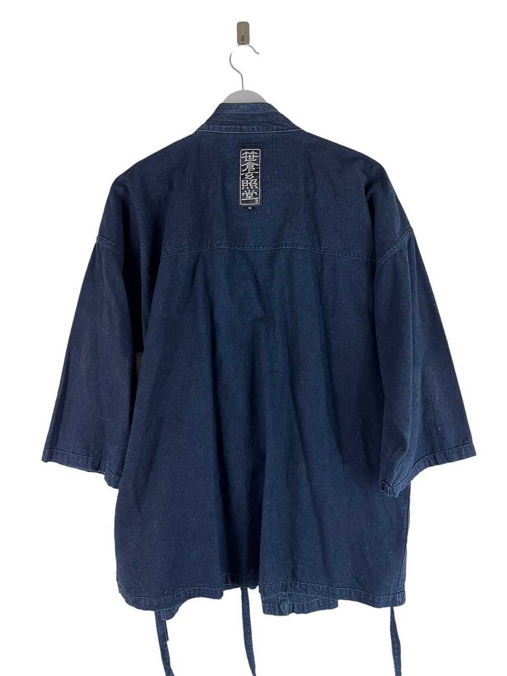 Indigo × Japanese Brand 💥VINTAGE INDIGO KIMONO C… - image 2