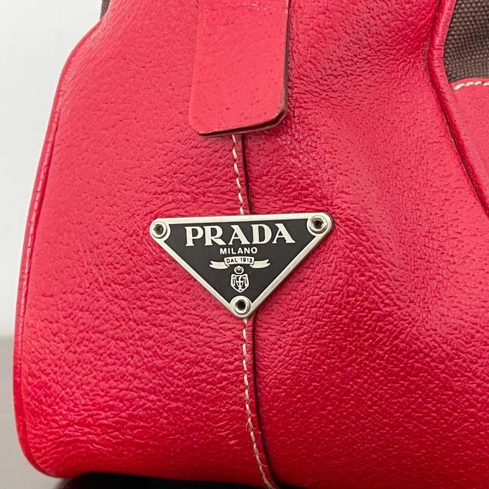 Prada Bowling cloth satchel - image 3