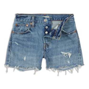 Levi's Wedgie Fit Shorts - Medium Wash - image 1