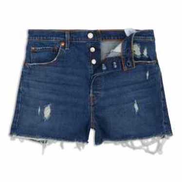 Levi's Ribcage Womens Shorts - Medium Wash - image 1