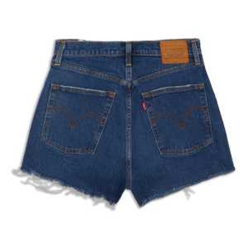 Levi's Ribcage Womens Shorts - Medium Wash - image 2