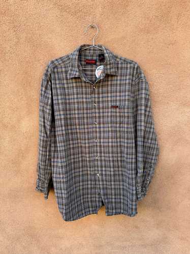 Wolverine Plaid Shirt XL - 100% Cotton