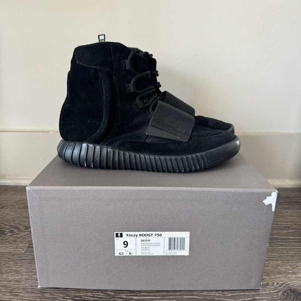 Adidas Adidas Yeezy boost 750 triple black - image 1