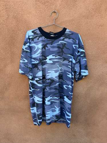 Rothco Blue & Black Camo T-shirt