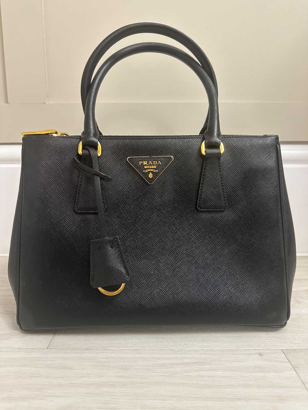 Product Details Prada Black Medium Saffiano Leath… - image 2