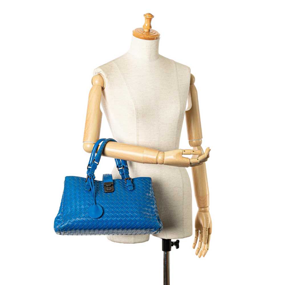 Product Details Bottega Veneta Blue Small Intrecc… - image 11