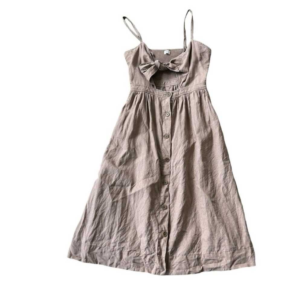 Aritzia Linen mid-length dress - image 3